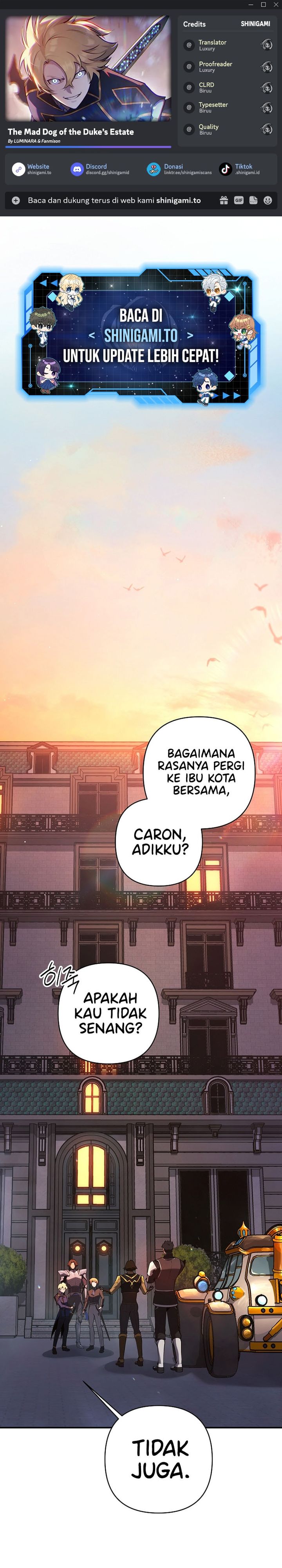 The Mad Dog Of The Duke’s Estate Chapter 24 Gambar 1