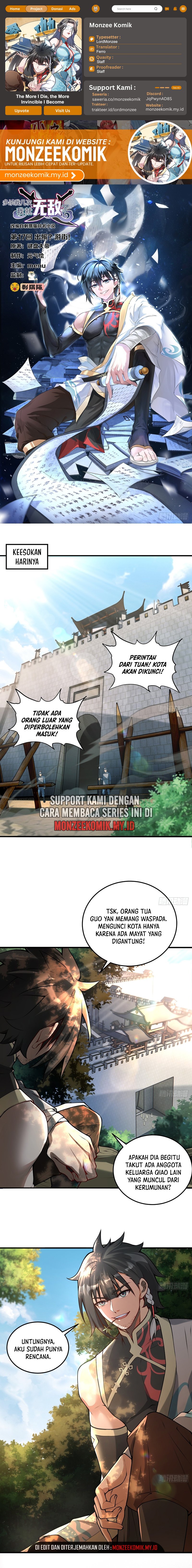 The More I Die the More Invincible I Become Chapter 17 Gambar 1