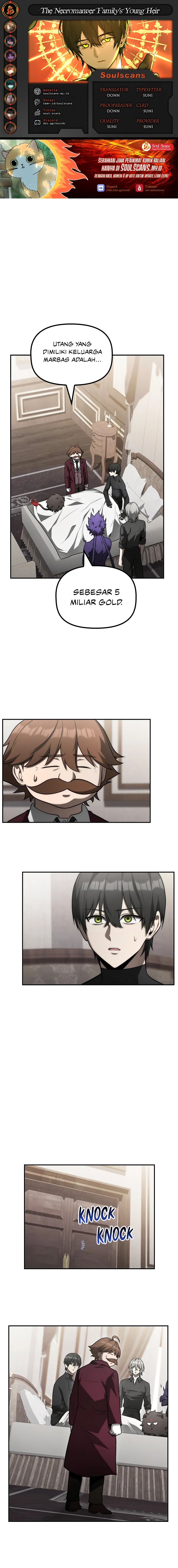 The Necromancer Family’s Young Heir Chapter 21 Gambar 1