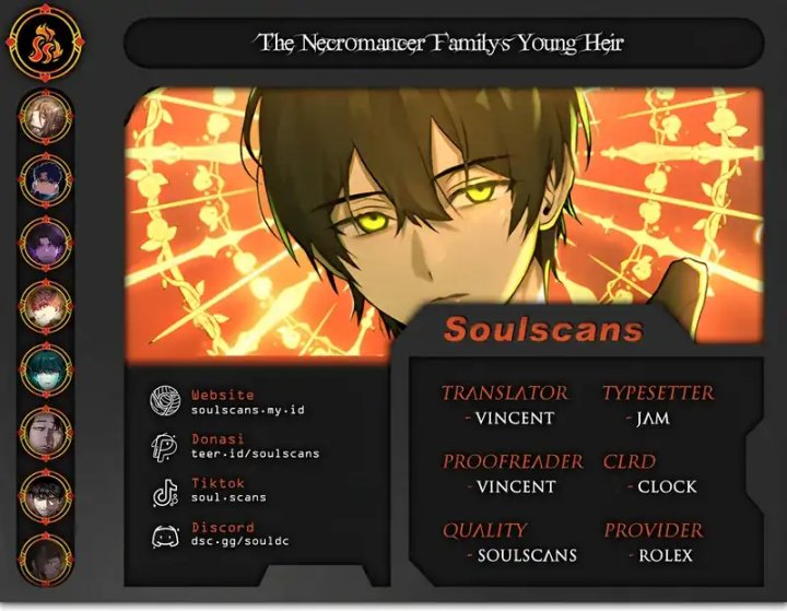 The Necromancer Family’s Young Heir Chapter 35 Gambar 1