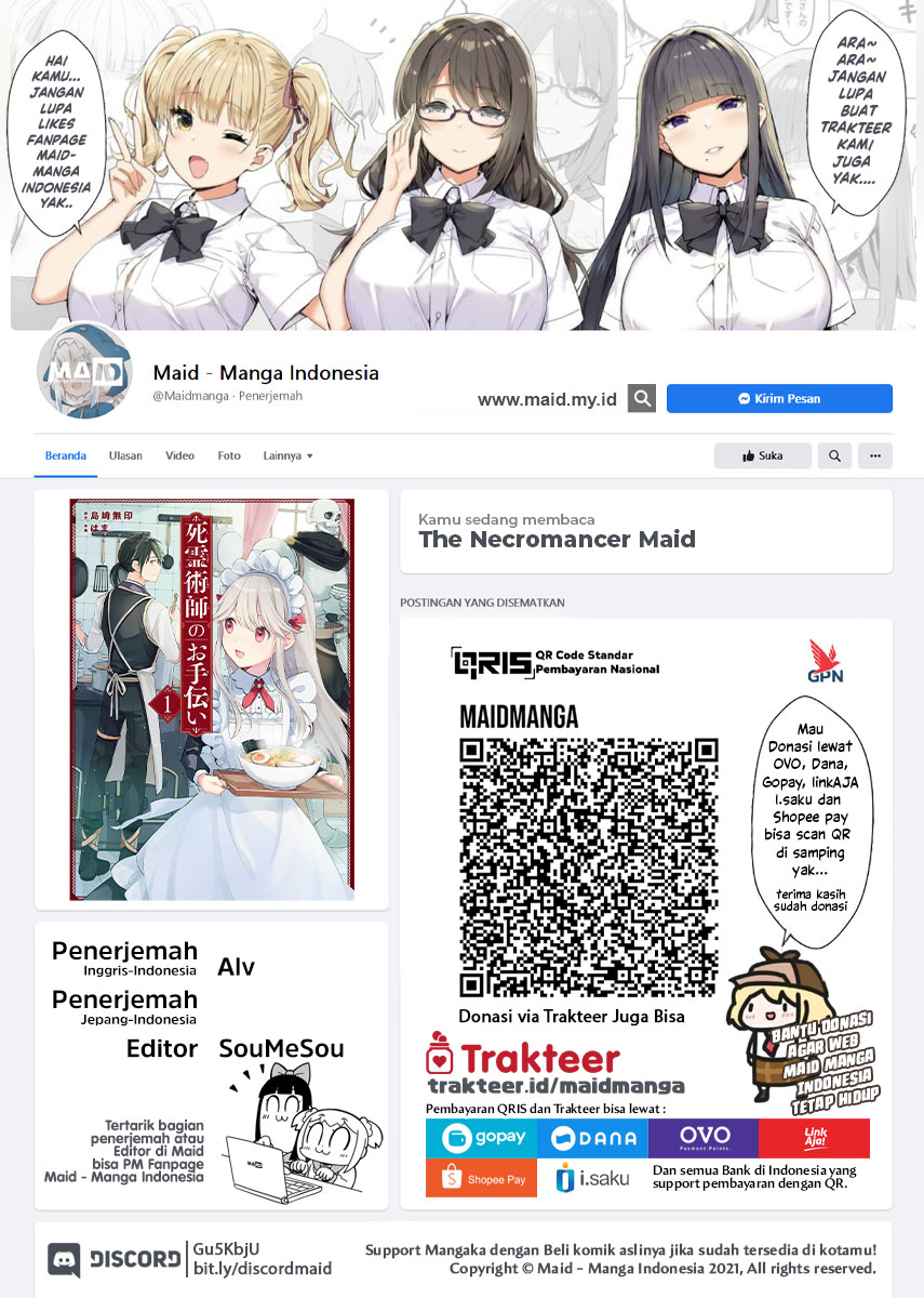 The Necromancer Maid Chapter 17 Gambar 2