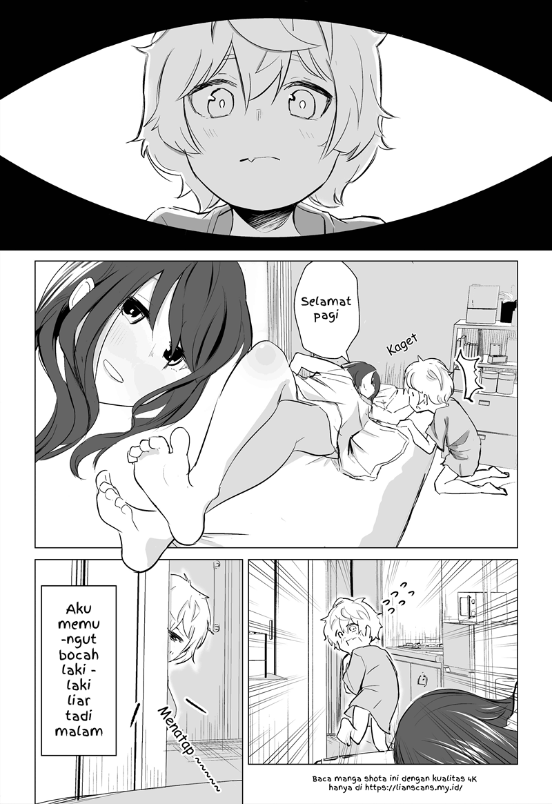 The Office-Lady who took in a Wild Shota Chapter 02 Gambar 1