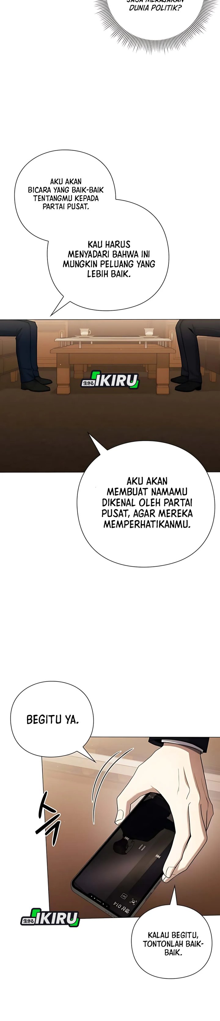 The Politician Who Sees the Future Chapter 03 Gambar 34