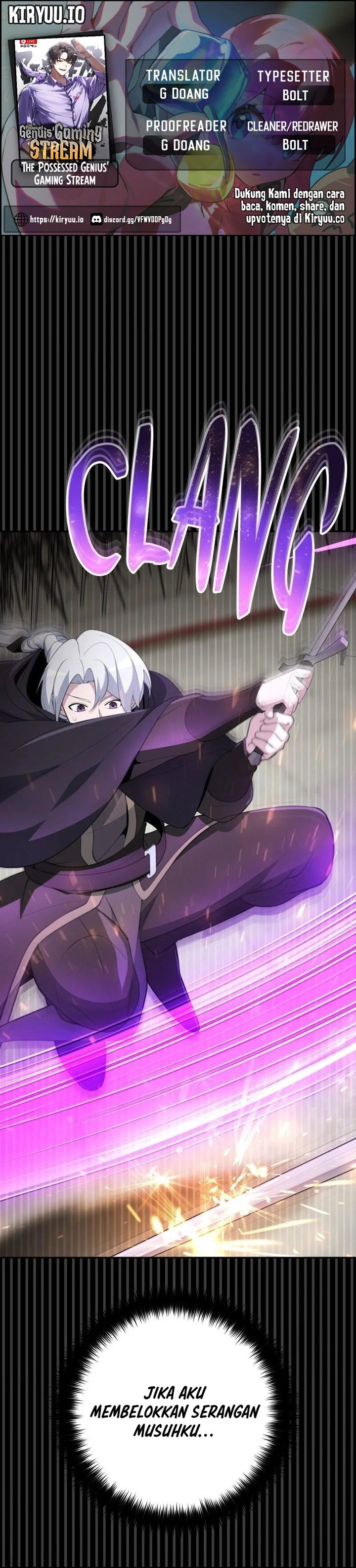 The Possessed Genius Gaming Stream Chapter 42 Gambar 1