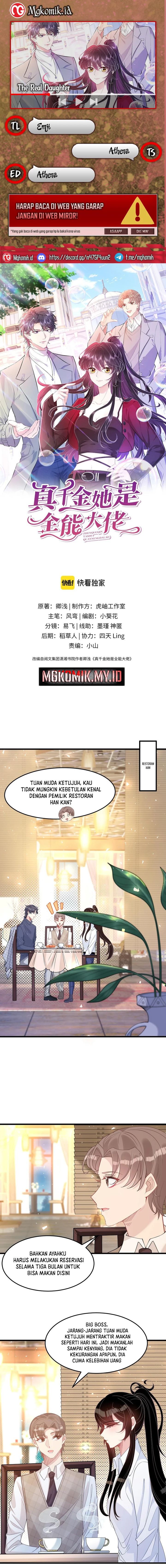 The Real Daughter, She Is an Almighty Boss Chapter 03 Gambar 1