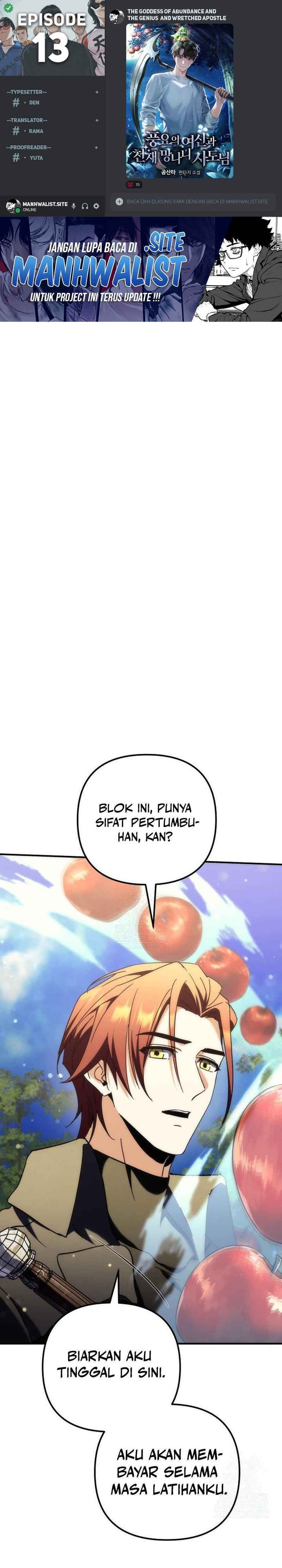 The Rebellious Apostle of the Harvest Goddess Chapter 13 Gambar 1