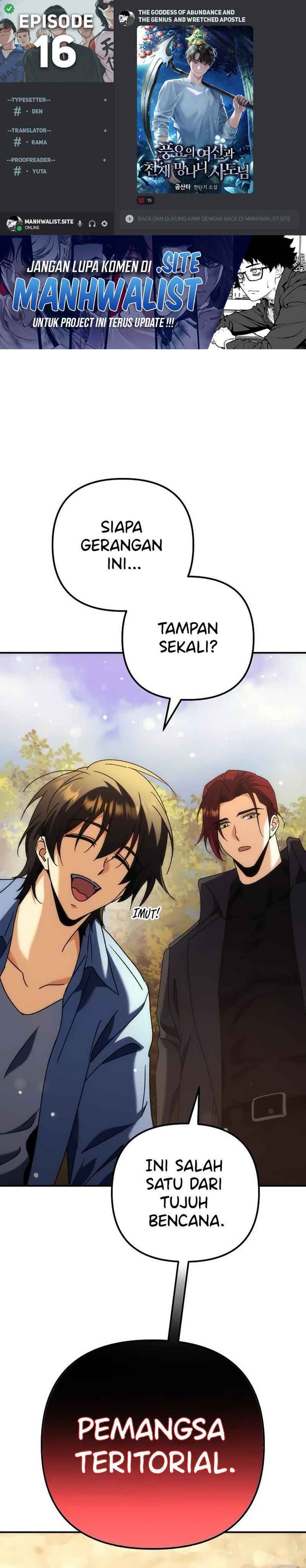 The Rebellious Apostle of the Harvest Goddess Chapter 16 Gambar 1