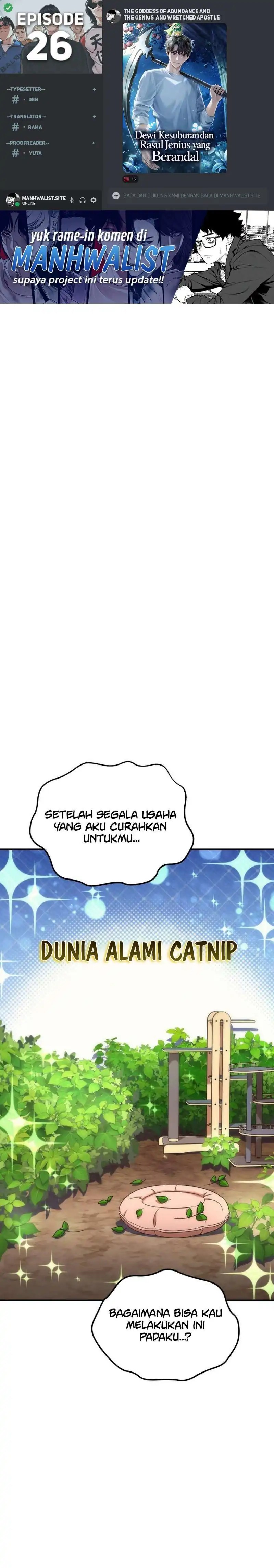 The Rebellious Apostle of the Harvest Goddess Chapter 26 Gambar 1