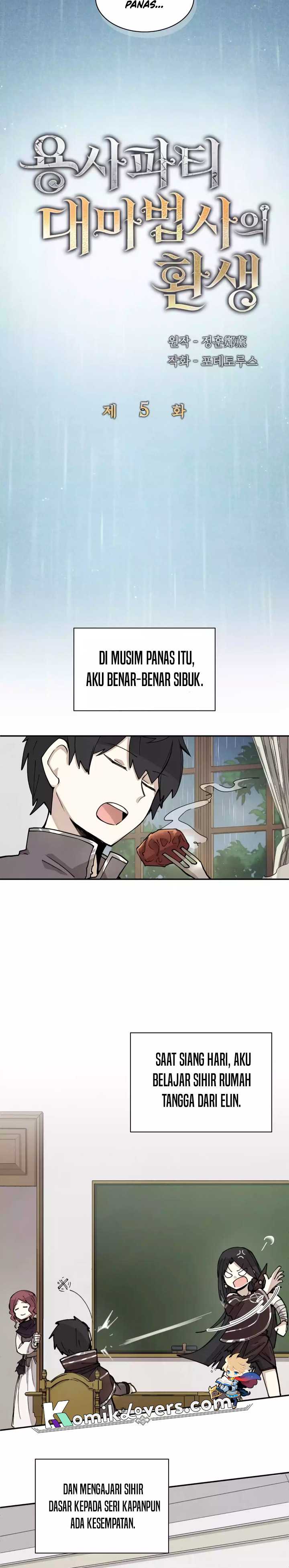 The Rebirth of the Hero’s Party’s Archmage Chapter 05 Gambar 9