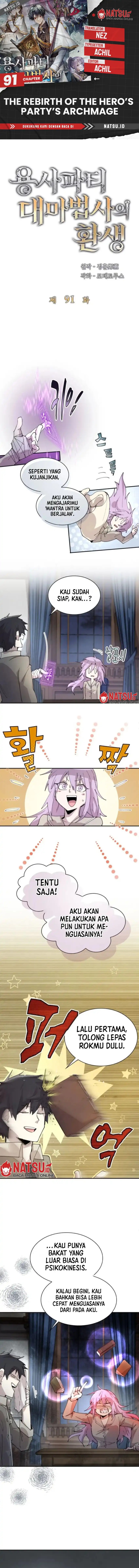 The Rebirth of the Hero’s Party’s Archmage Chapter 91 Gambar 1