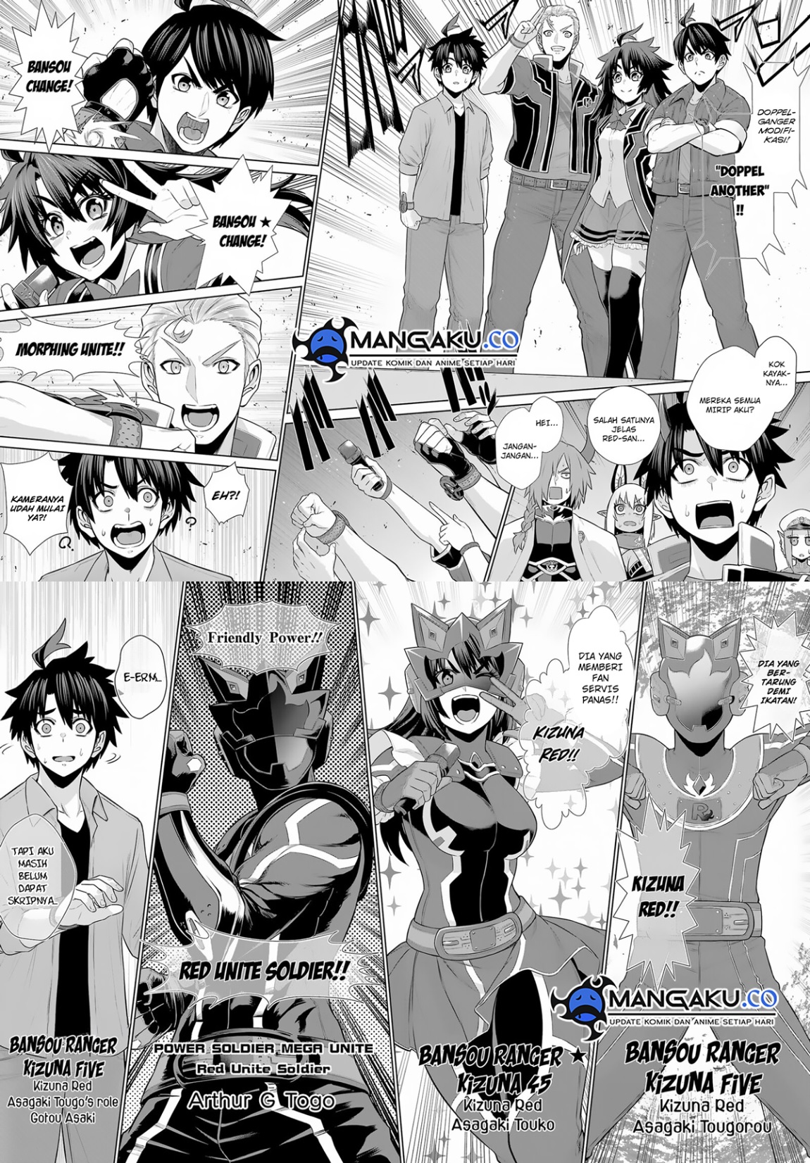 The Red Ranger Becomes an Adventurer in Another World Chapter 28.1 Gambar 4