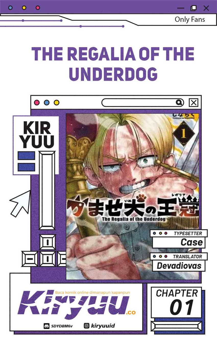 The Regalia of the Underdog Chapter 01 Gambar 1