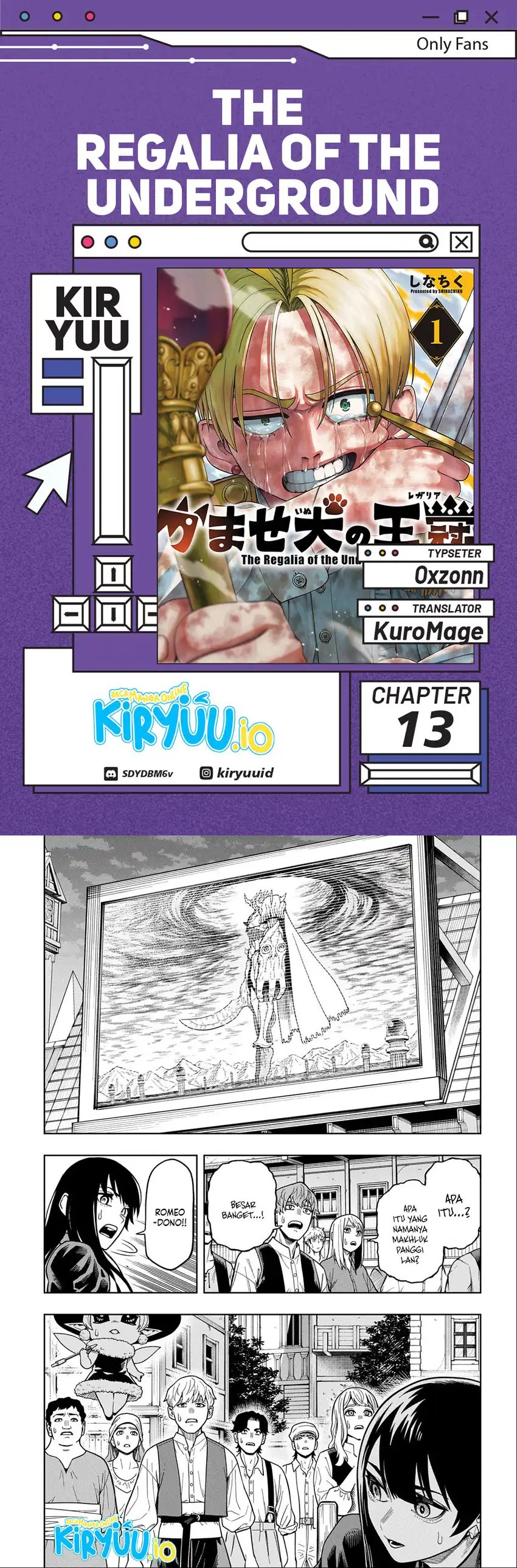 The Regalia of the Underdog Chapter 13 Gambar 1