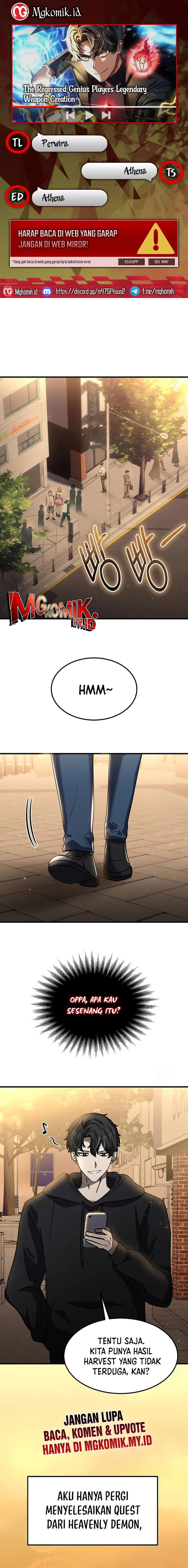 The Regressed Genius Player’s Legendary Weapon Creation Chapter 26 Gambar 1