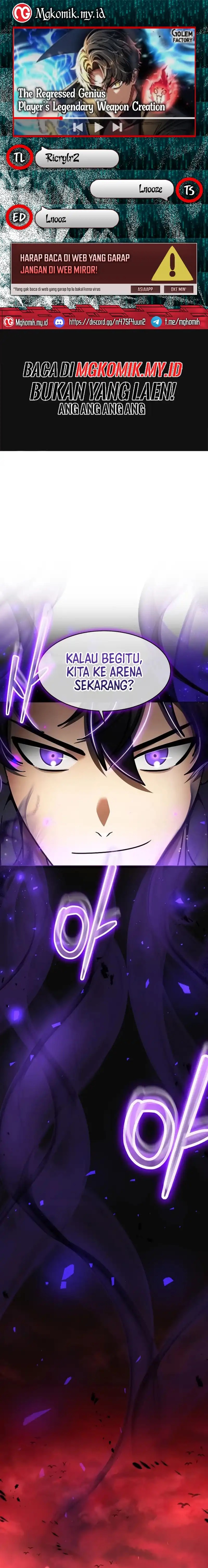 The Regressed Genius Player’s Legendary Weapon Creation Chapter 56 Gambar 1