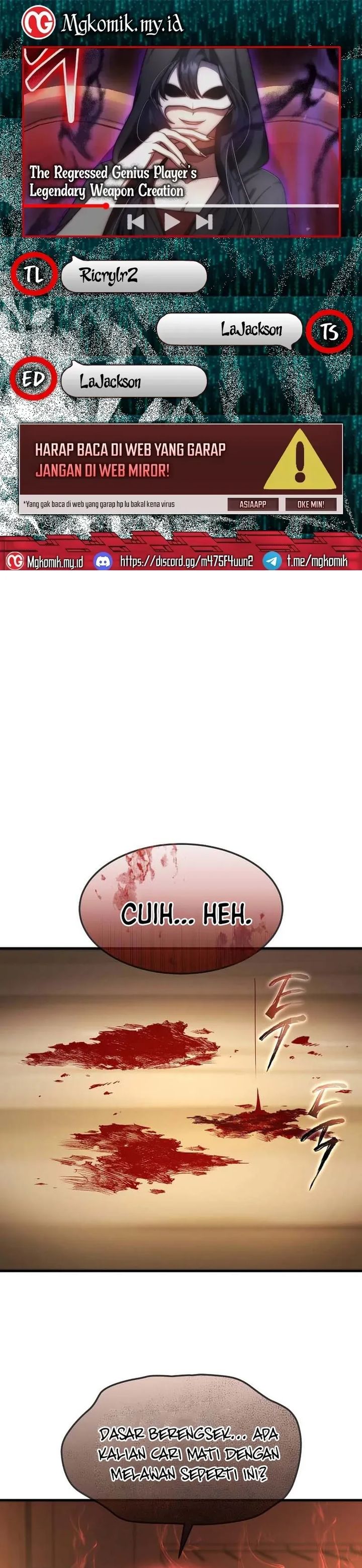 The Regressed Genius Player’s Legendary Weapon Creation Chapter 73 Gambar 1