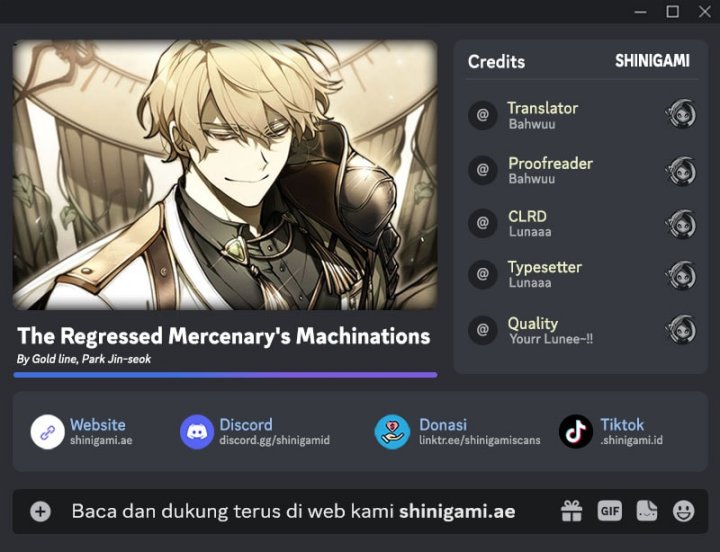 The Regressed Mercenary’s Machinations Chapter 45 Gambar 1