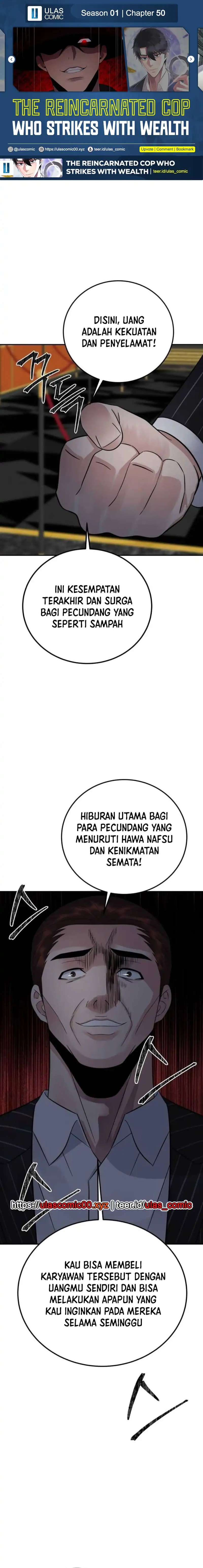 The Reincarnated Cop Who Strikes With Wealth Chapter 50 Gambar 1