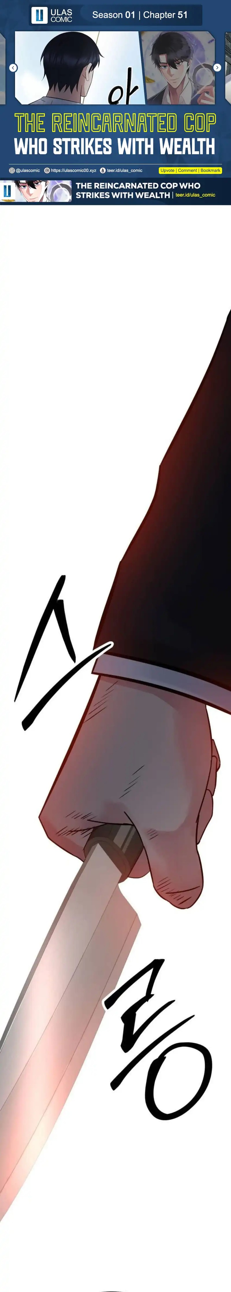 The Reincarnated Cop Who Strikes With Wealth Chapter 51 Gambar 1