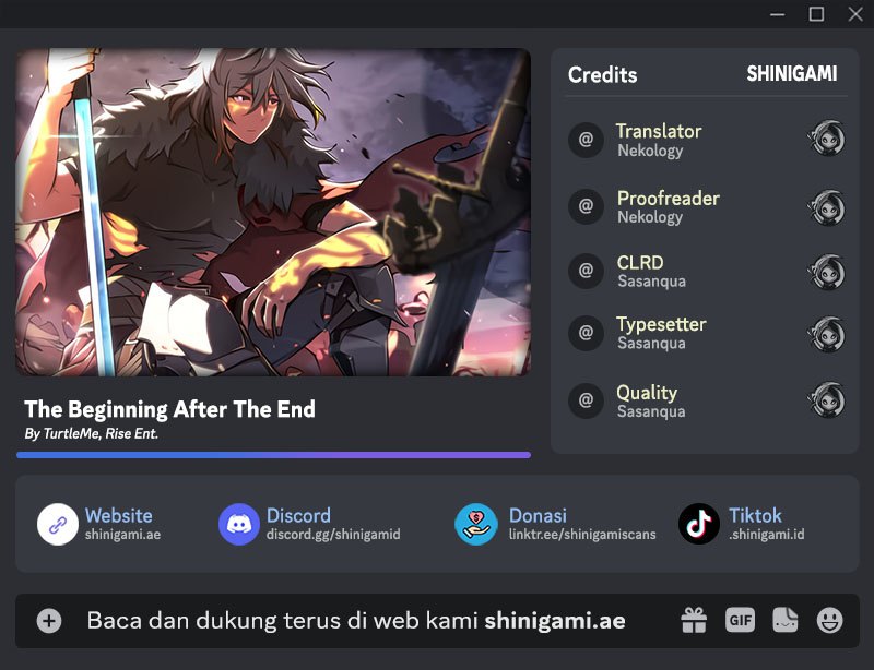 The Beginning After the End (The King Grey Reincarnation) Chapter 185 Gambar 1