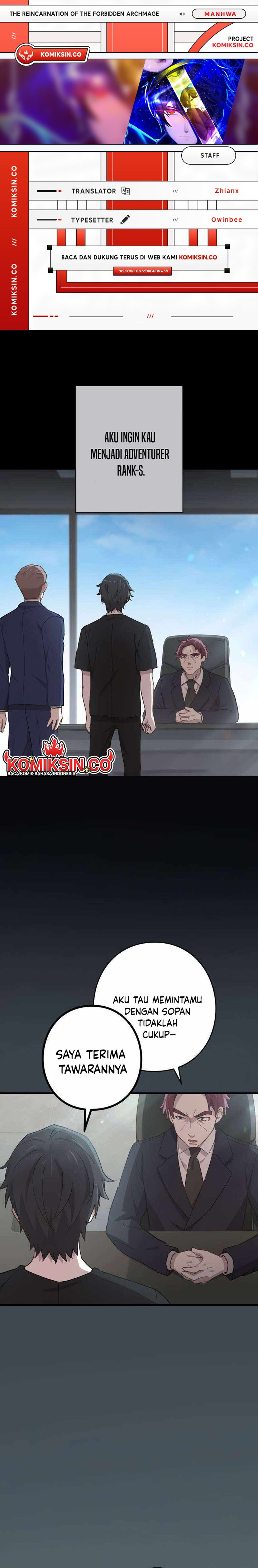 The Reincarnation of the Forbidden Archmage Chapter 84 Gambar 1