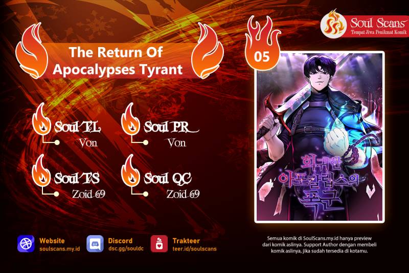 The Return Of Apocalypses Tyrant Chapter 05 Gambar 1