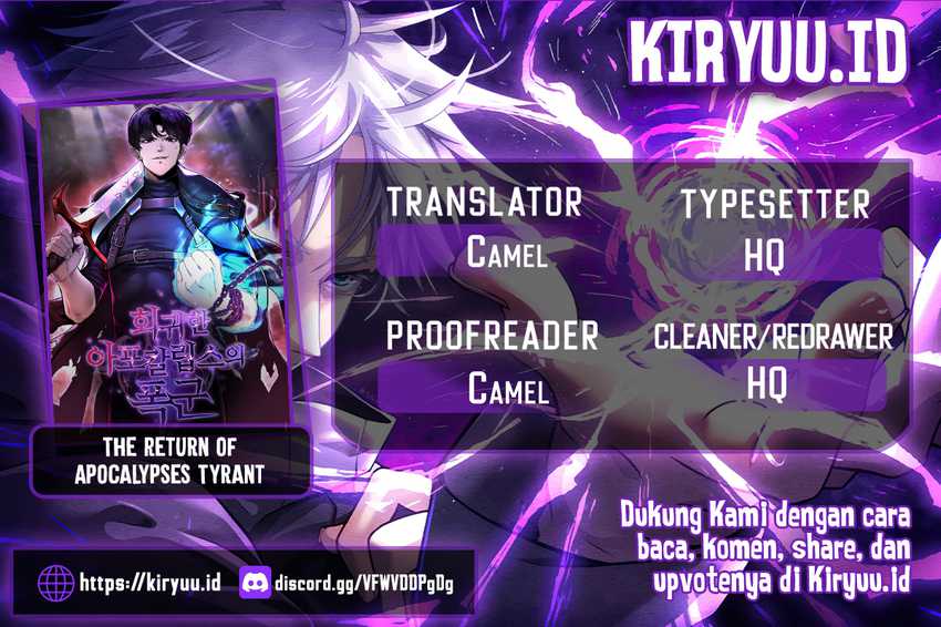 The Return Of Apocalypses Tyrant Chapter 19 Gambar 1