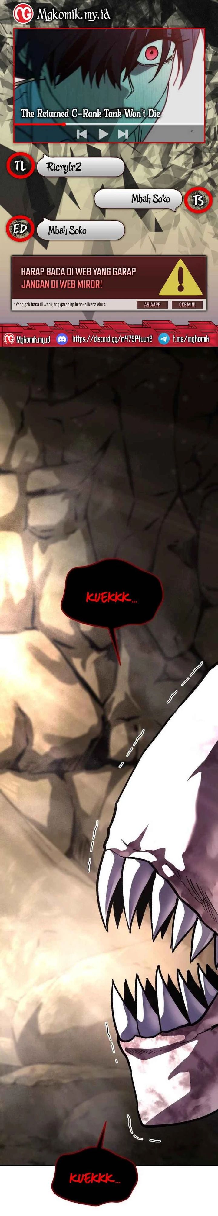 The Returned C-Rank Tank Won’t Die! Chapter 34 Gambar 1