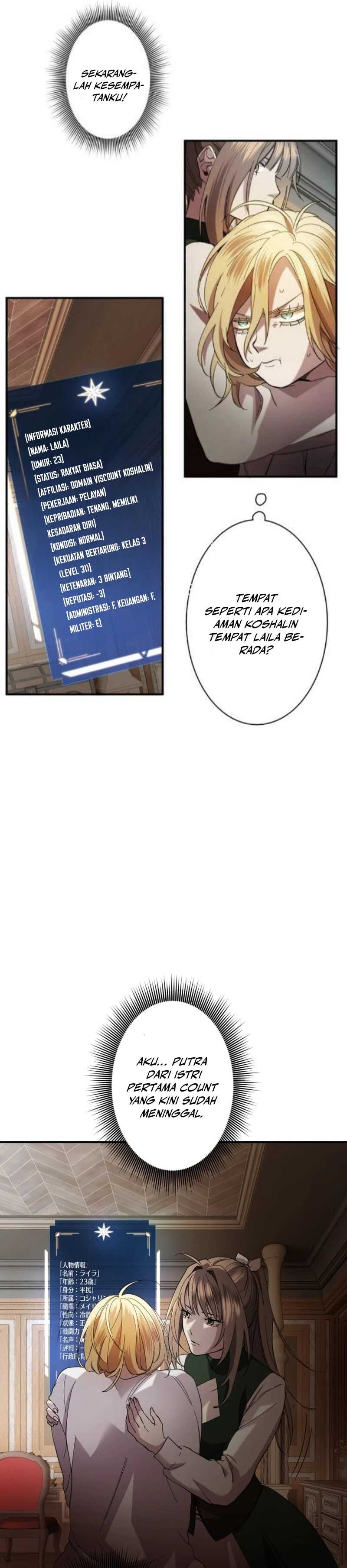 The Reversal of My Life as a Side Character Chapter 03 Gambar 8