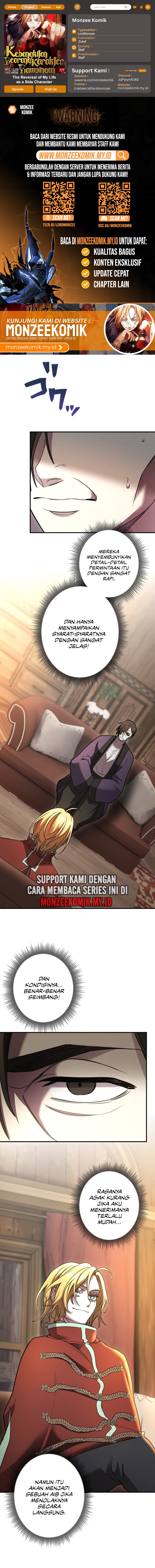 The Reversal of My Life as a Side Character Chapter 48 Gambar 1