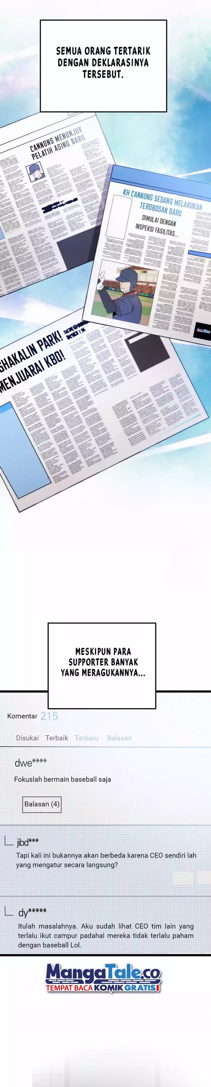 The Rookie In The Baseball Team Is Performing Exceptionally Well Chapter 11 Gambar 17