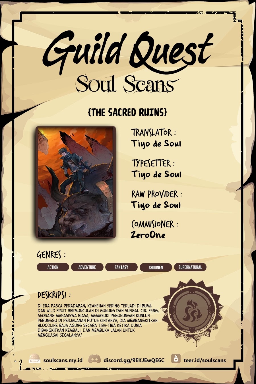 The Sacred Ruins Chapter 174 Gambar 1