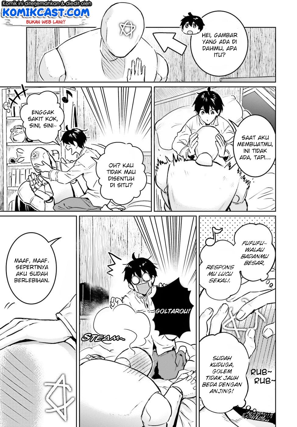 The Sorcerer King of Destruction and the Golem of the Barbarian Queen Chapter 03 Gambar 8