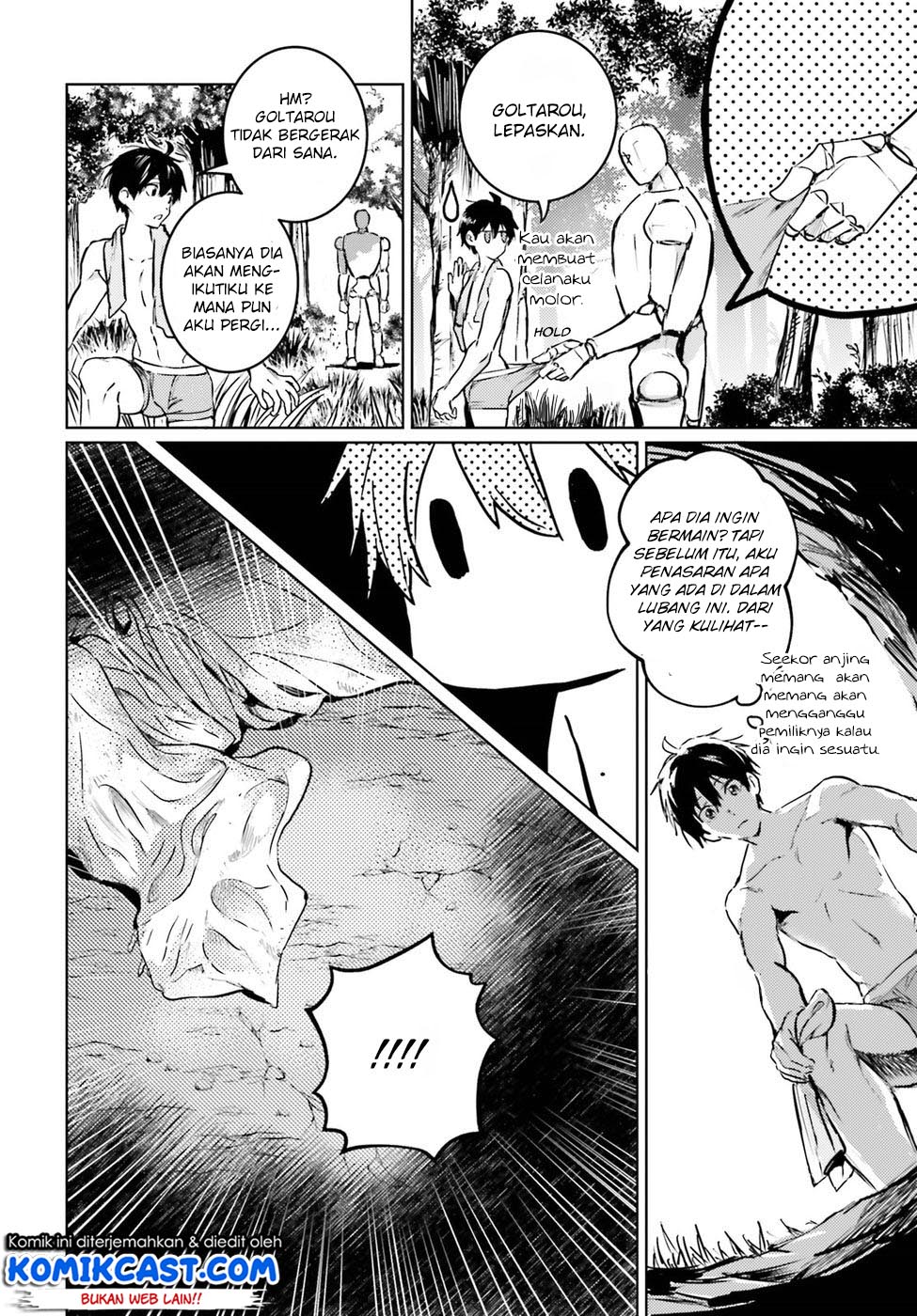 The Sorcerer King of Destruction and the Golem of the Barbarian Queen Chapter 03 Gambar 13