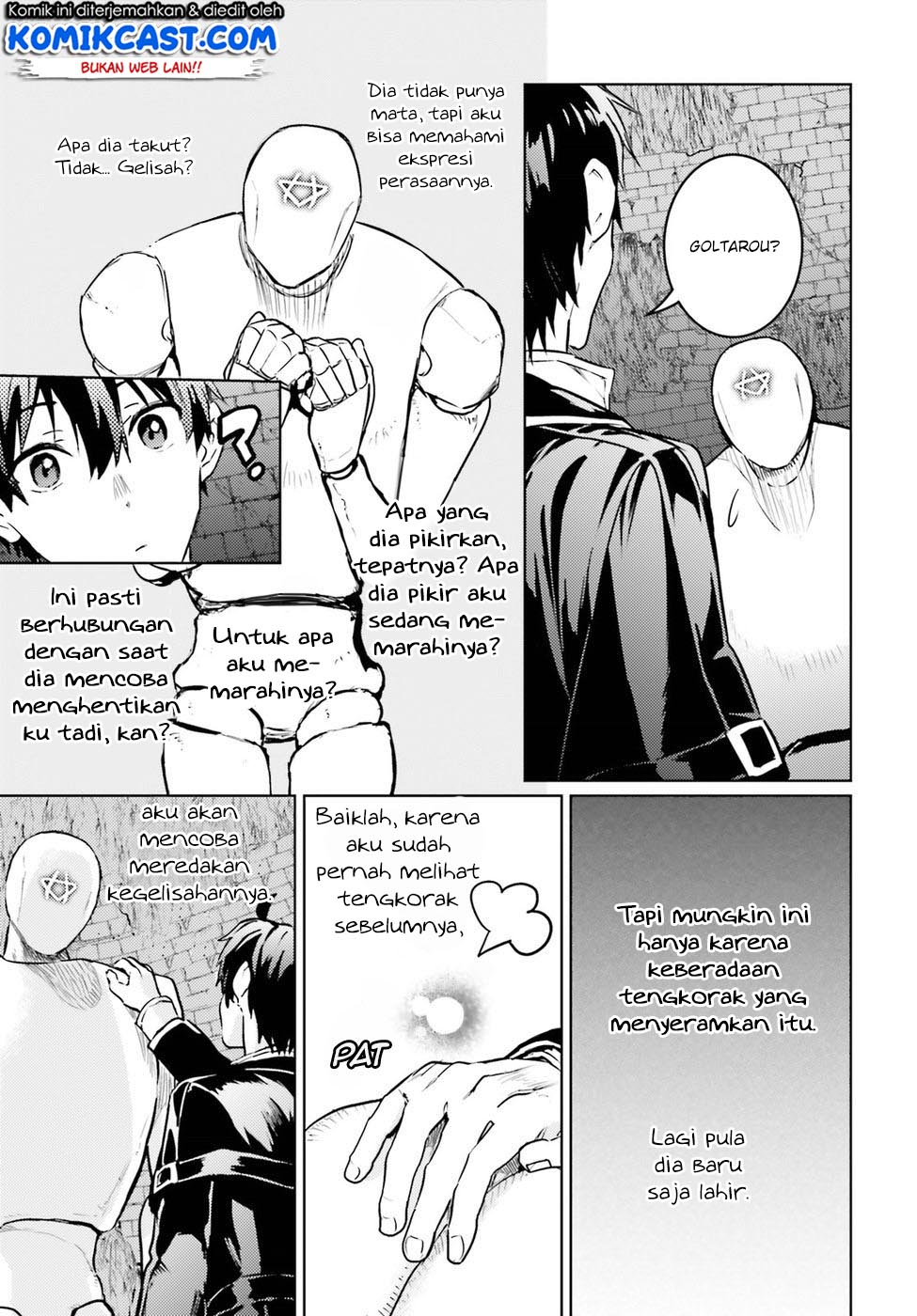 The Sorcerer King of Destruction and the Golem of the Barbarian Queen Chapter 03 Gambar 18