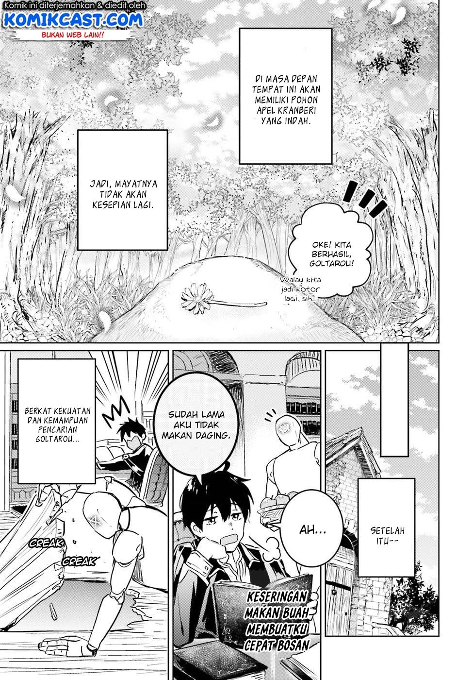 The Sorcerer King of Destruction and the Golem of the Barbarian Queen Chapter 03 Gambar 24