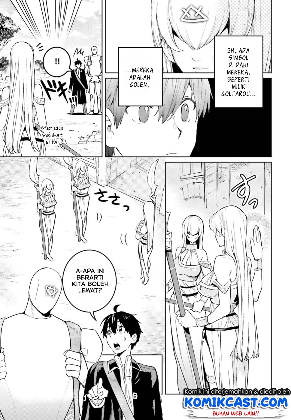 The Sorcerer King of Destruction and the Golem of the Barbarian Queen Chapter 06 Gambar 9
