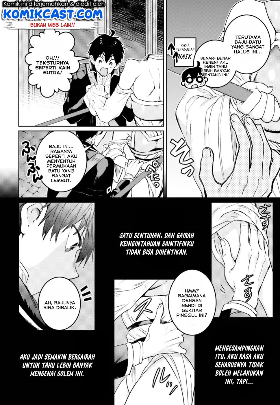 The Sorcerer King of Destruction and the Golem of the Barbarian Queen Chapter 06 Gambar 14