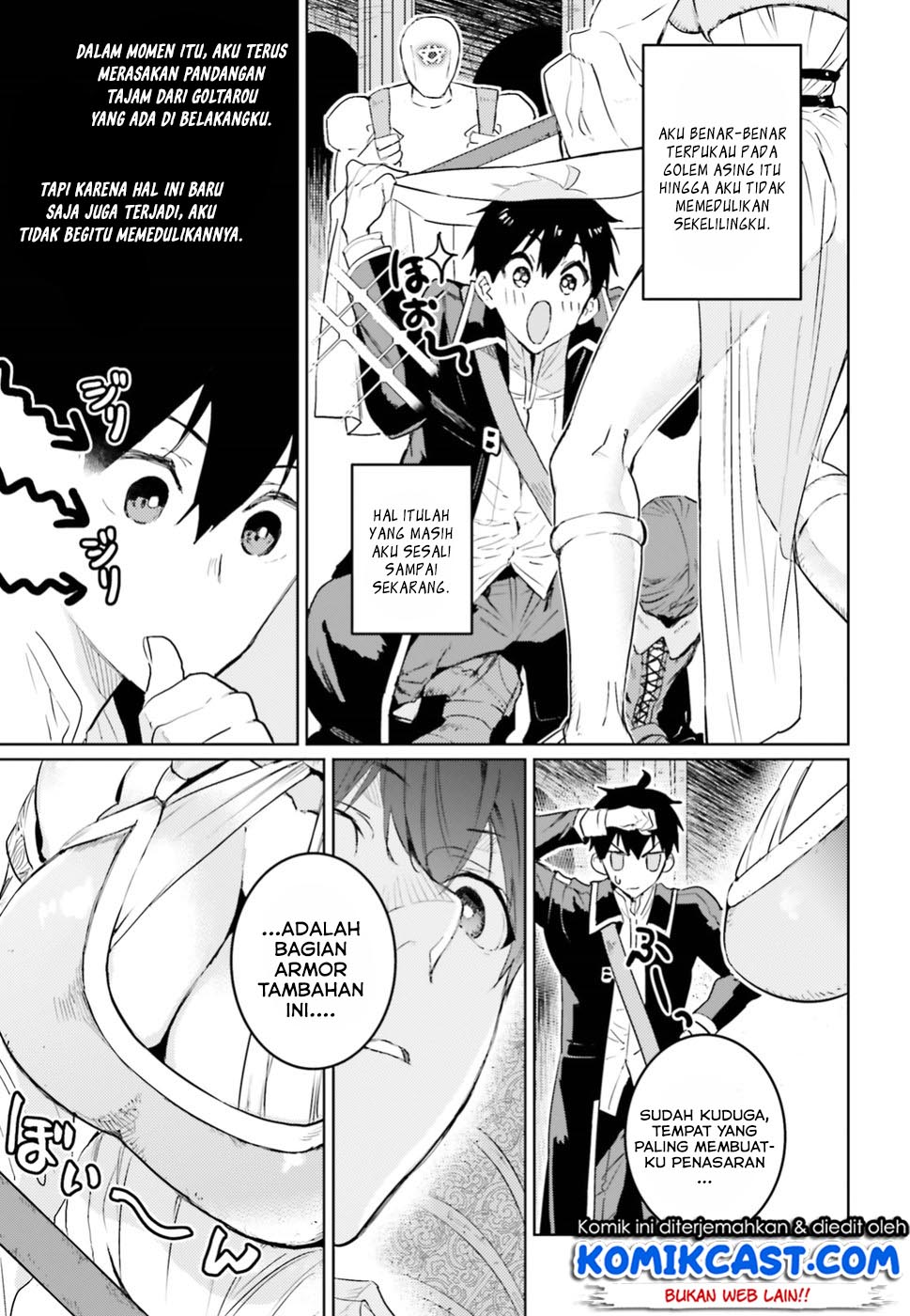 The Sorcerer King of Destruction and the Golem of the Barbarian Queen Chapter 06 Gambar 15