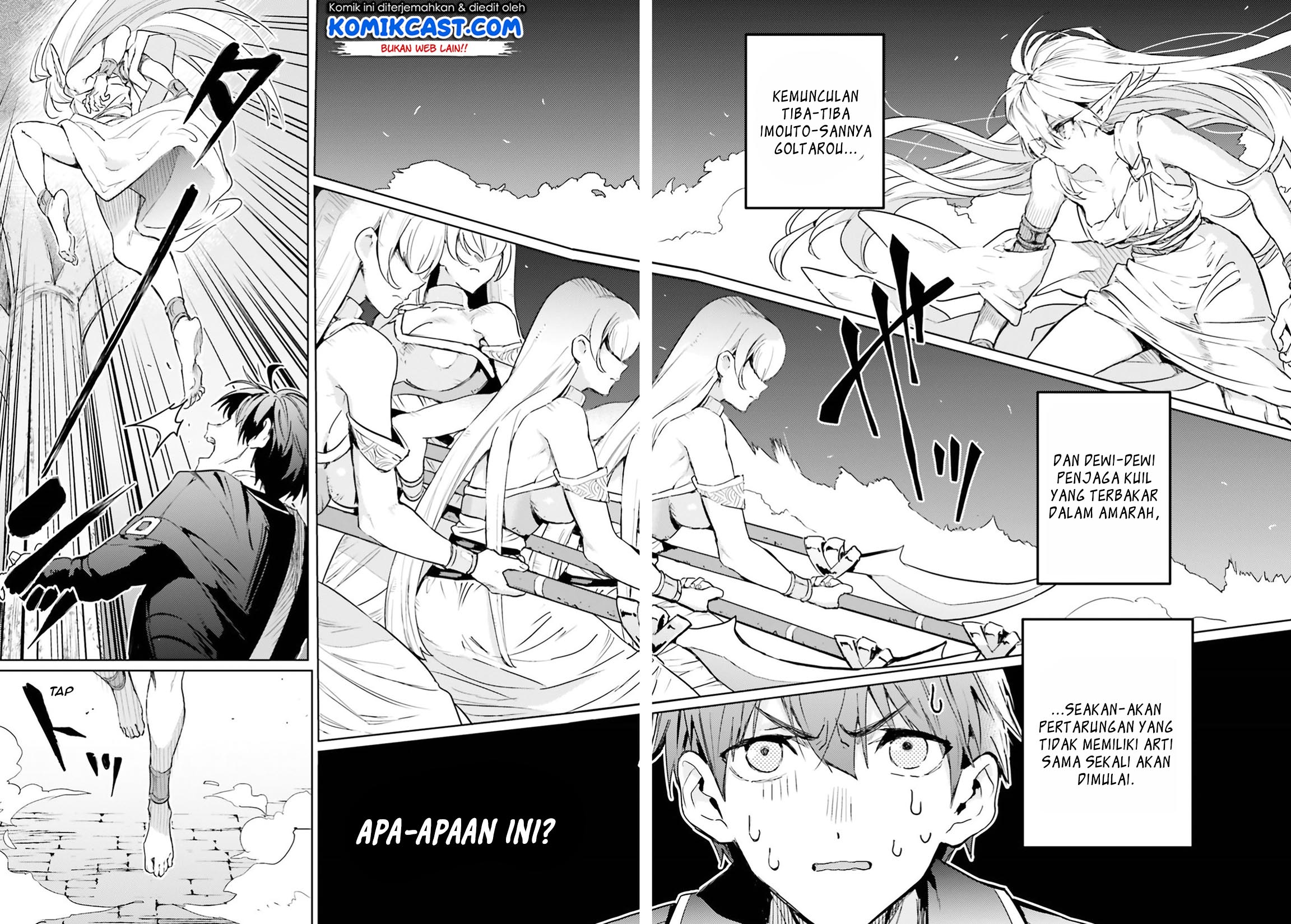 The Sorcerer King of Destruction and the Golem of the Barbarian Queen Chapter 06 Gambar 21