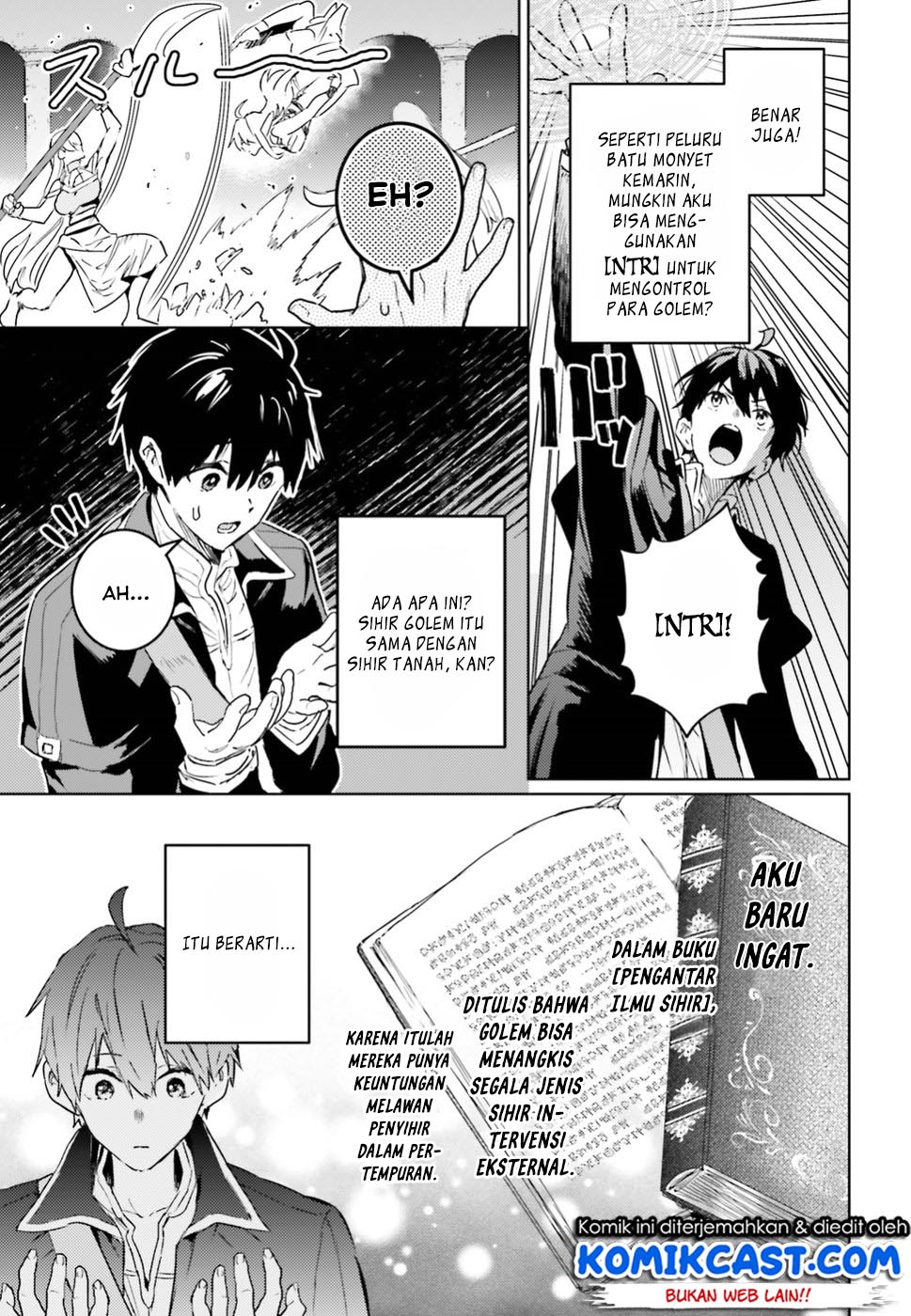 The Sorcerer King of Destruction and the Golem of the Barbarian Queen Chapter 06 Gambar 27