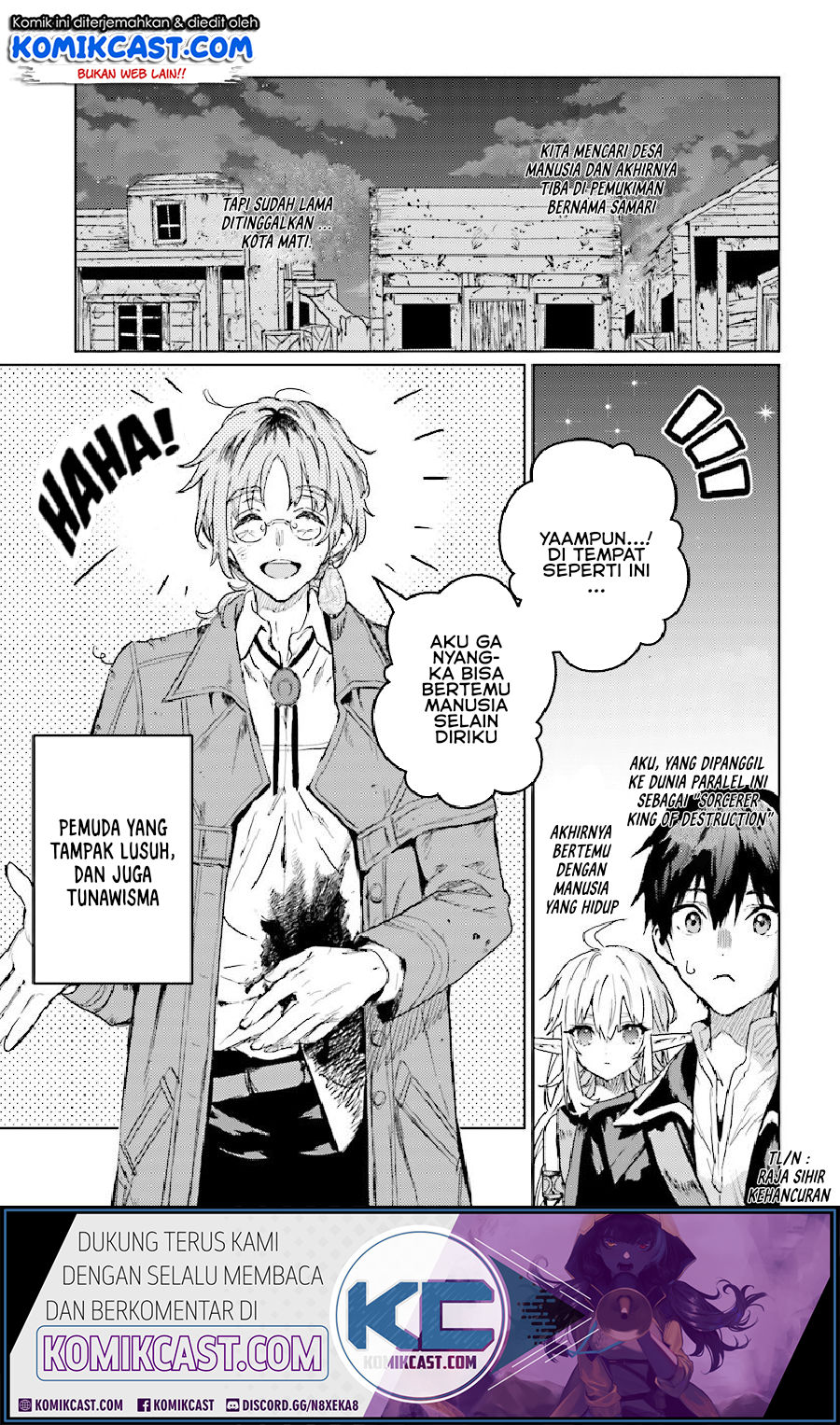 The Sorcerer King of Destruction and the Golem of the Barbarian Queen Chapter 08.1 Gambar 4