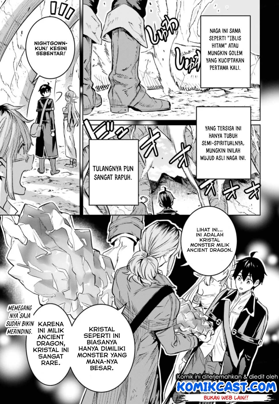 The Sorcerer King of Destruction and the Golem of the Barbarian Queen Chapter 12.3 Gambar 6