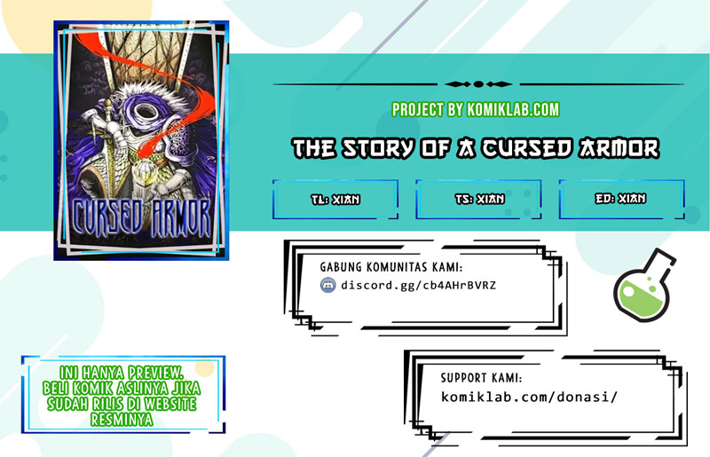 The Story of a Cursed Armor Chapter 09 Gambar 1