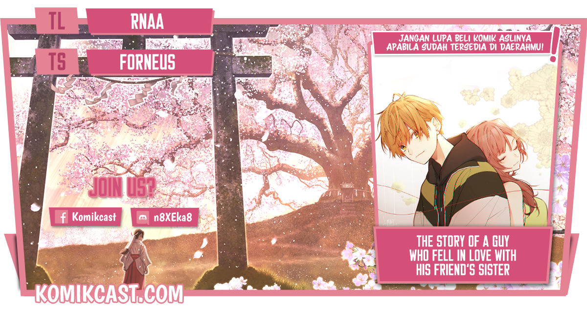 The Story of a Guy who fell in love with his Friend’s Sister Chapter 01 Gambar 1