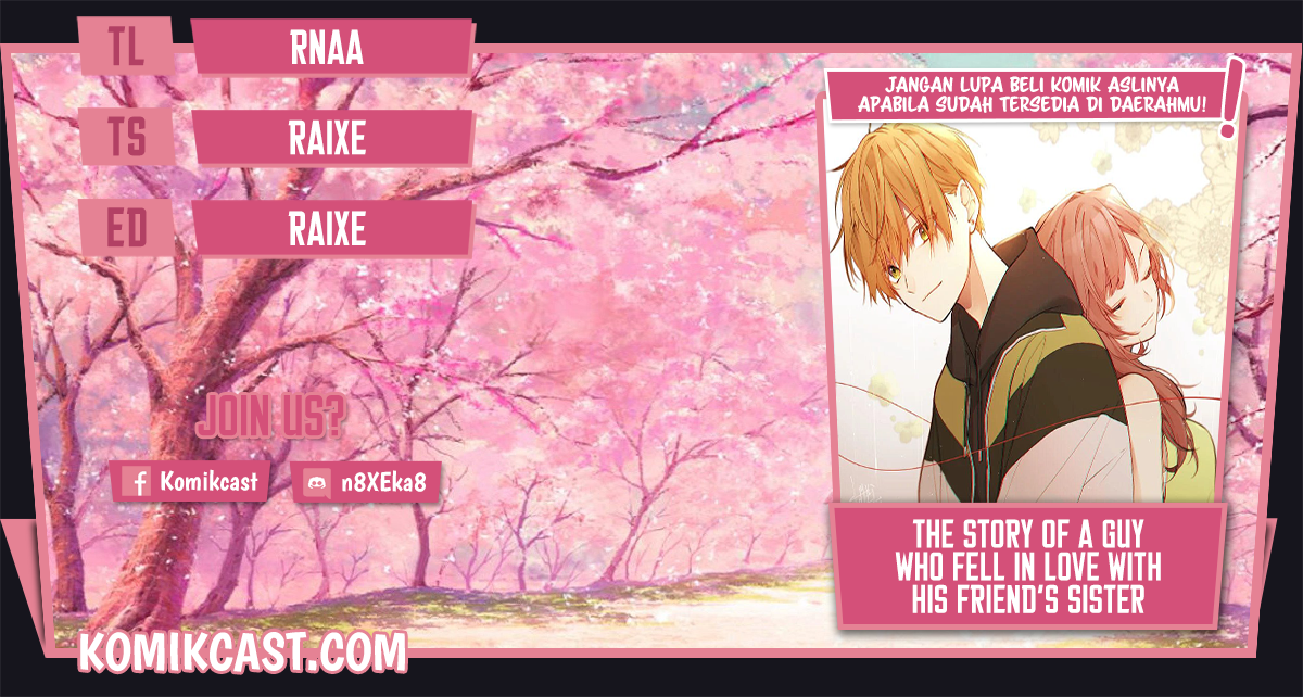The Story of a Guy who fell in love with his Friend’s Sister Chapter 12 Gambar 1