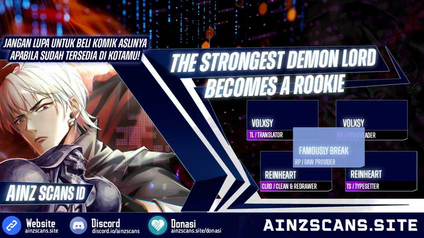 The Strongest Demon Lord Becomes a Rookie Chapter 02 Gambar 1