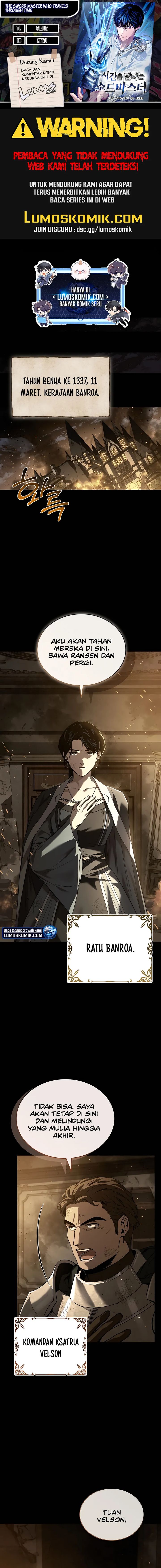 The Sword Master Who Travels Through Time Chapter 02 Gambar 1