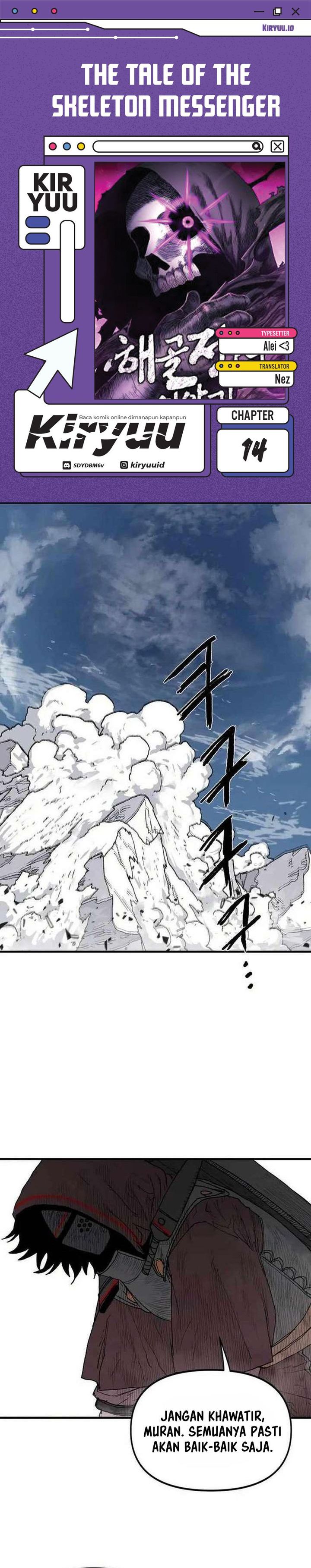 The Tale of the Skeleton Messenger Chapter 14 Gambar 1