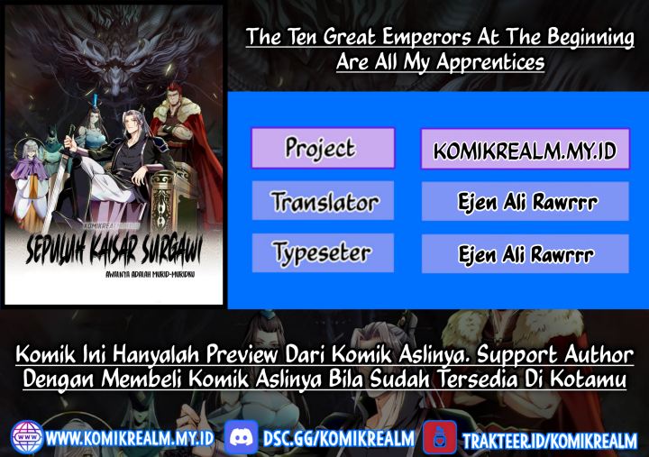 The Ten Great Emperors Are All My Disciples Chapter 11 Gambar 1